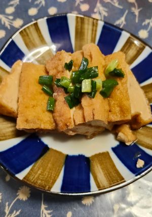 厚揚げの甘辛しょうゆ煮-レシピのメイン写真