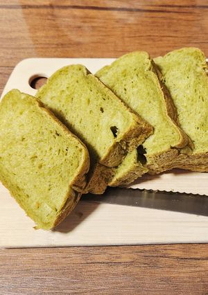0.6斤HBで抹茶食パン-レシピのメイン写真