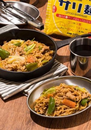 サリ麺でワンパン焼きそば-レシピのメイン写真