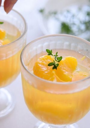 みかん🍊ジャスミンティーゼリー -レシピのメイン写真
