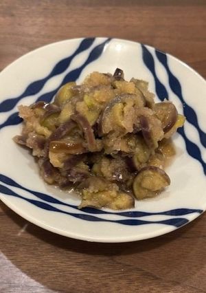 茄子のおろしポン酢和え-レシピのメイン写真