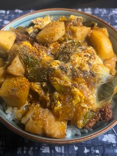 芋煮かつ丼-レシピのメイン写真