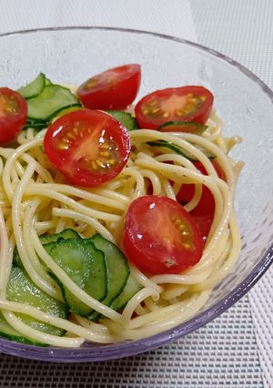 さっぱり美味しい❢ サラダスパゲティ-レシピのメイン写真