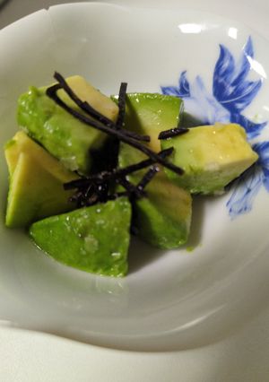 【副菜】アボカド塩昆布ごま油-レシピのメイン写真