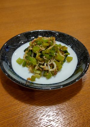 常備菜！かぶの葉しらす炒め-レシピのメイン写真