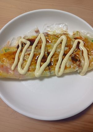 ライスペーパーでとんぺい焼き風-レシピのメイン写真