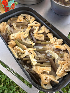 わらびの炊き込みご飯 キャンプでも-レシピのメイン写真