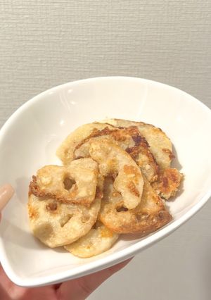 蓮根のバター醤油チップス-レシピのメイン写真