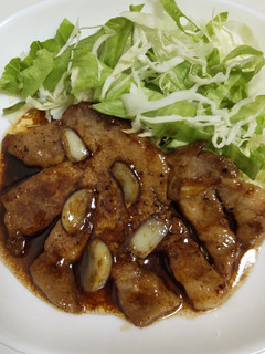トンテキ*厚切り肉でも薄切り肉でもOK-レシピのメイン写真