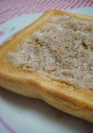 裏ワザ～♪こぼさず美味しいツナトースト☆-レシピのメイン写真