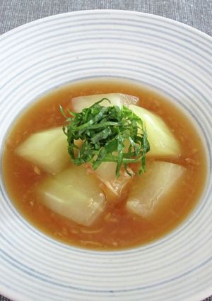 まくわうりとシーチキンの葛煮-レシピのメイン写真