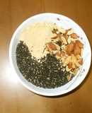 黒胡麻アーモンドヨーグルト♪簡単