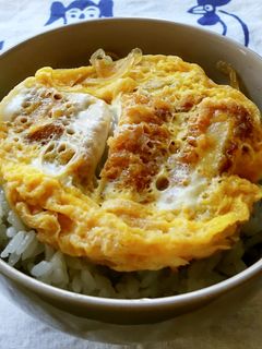 簡単!レンジで作れる、カツ丼♪-レシピのメイン写真