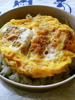 簡単!レンジで作れる、カツ丼♪-レシピのメイン写真