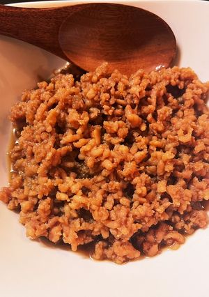 簡単甘うま鶏そぼろ-レシピのメイン写真