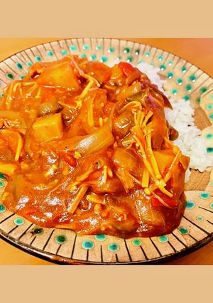 低脂質！無水トマトチキンカレー-レシピのメイン写真