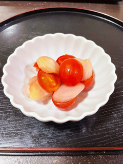 簡単さっぱり!ガリトマト-レシピのメイン写真
