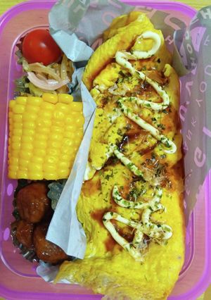 息子にお弁当（8/6 火）-レシピのメイン写真