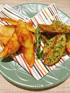 皮ごとポテトフライ-レシピのメイン写真
