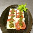 ふきオイルソースの豆腐カプレーゼ