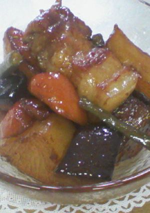 三ツ矢サイダーｉｎ柔らか豚野菜煮-レシピのメイン写真