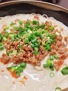 冷やし豆乳坦々そうめん-レシピのメイン写真