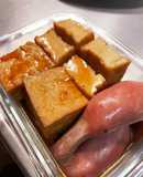 簡単！煮るだけ！厚揚げとソーセージの煮物