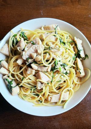 青しそと鶏肉のさっぱりパスタ-レシピのメイン写真