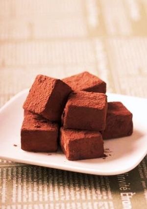 牛乳で簡単生クリーム不要、生チョコ-レシピのメイン写真
