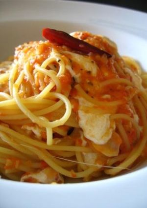トマトとモツァレラチーズのパスタ-レシピのメイン写真
