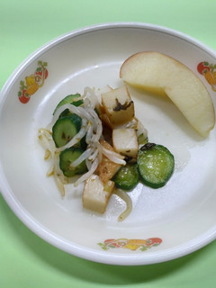 【学校給食】さつま揚げの海苔風味和え-レシピのメイン写真