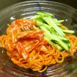 グルテンフリーのトウモロコシ麺でビビン麺