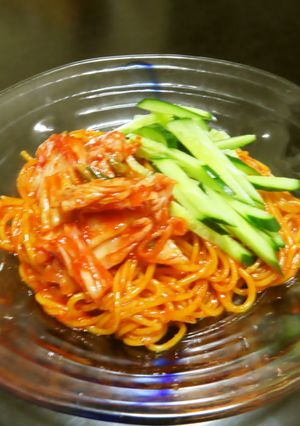 グルテンフリーのトウモロコシ麺でビビン麺-レシピのメイン写真