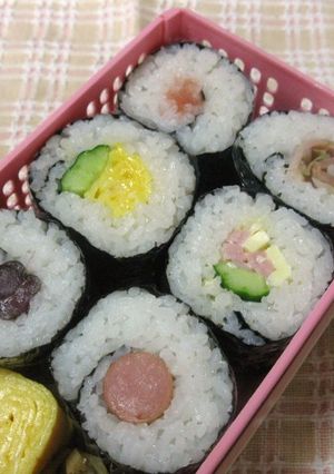 恵方巻・お弁当に♬具材色々のの字巻き-レシピのメイン写真
