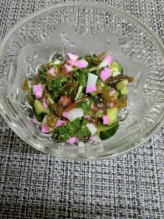 さっぱりサラダ?!-レシピのメイン写真
