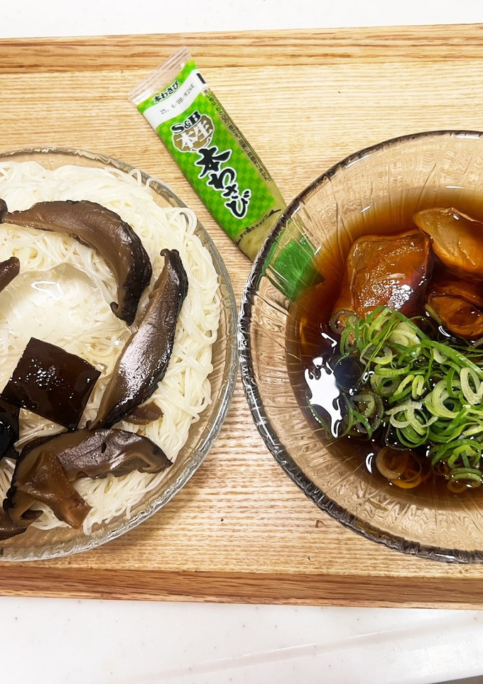 干し椎茸の戻し汁の出汁＆昆布のめんつゆ-レシピのメイン写真