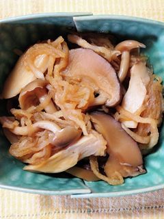 切り干し大根と干し椎茸 きのこの煮物-レシピのメイン写真