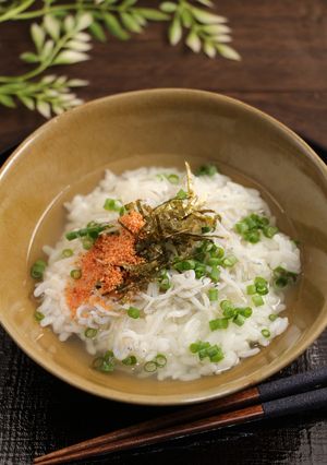 本格！鯛茶漬け　しらす明太-レシピのメイン写真