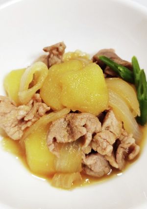 うちの味☆味噌でコク旨♪我が家の肉じゃが-レシピのメイン写真