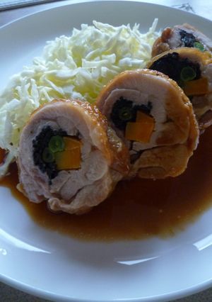 ひじきもまきまき☆チキンロール-レシピのメイン写真