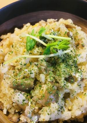ササッと炒飯●マイタケの玉子チャーハン-レシピのメイン写真