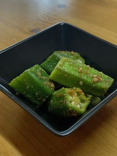 あともう一品って時におくらのごま和え-レシピのメイン写真