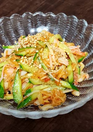 プラス1品☆切干大根の韓国風サラダ-レシピのメイン写真