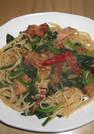 フレッシュトマトと厚切りベーコンのパスタ-レシピのメイン写真