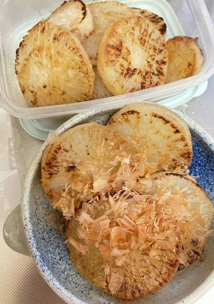 焼き大根アンチョビおかか節-レシピのメイン写真