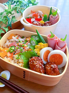 お弁当の隙間おかず★大葉ハム巻き-レシピのメイン写真
