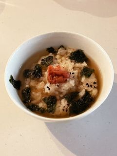 梅干し茶漬け-レシピのメイン写真