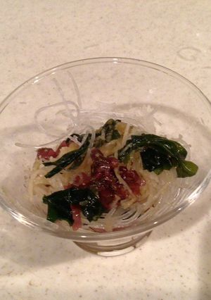 大根とわかめのオイル漬け（刺身リメイク）-レシピのメイン写真