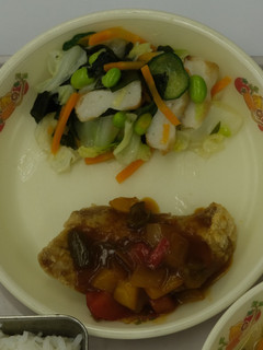 【学校給食】笹かまサラダ-レシピのメイン写真