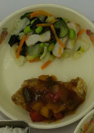 【学校給食】笹かまサラダ-レシピのメイン写真